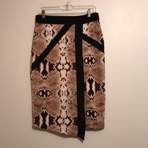 Worthington fully lined  midi skirt,  size 6